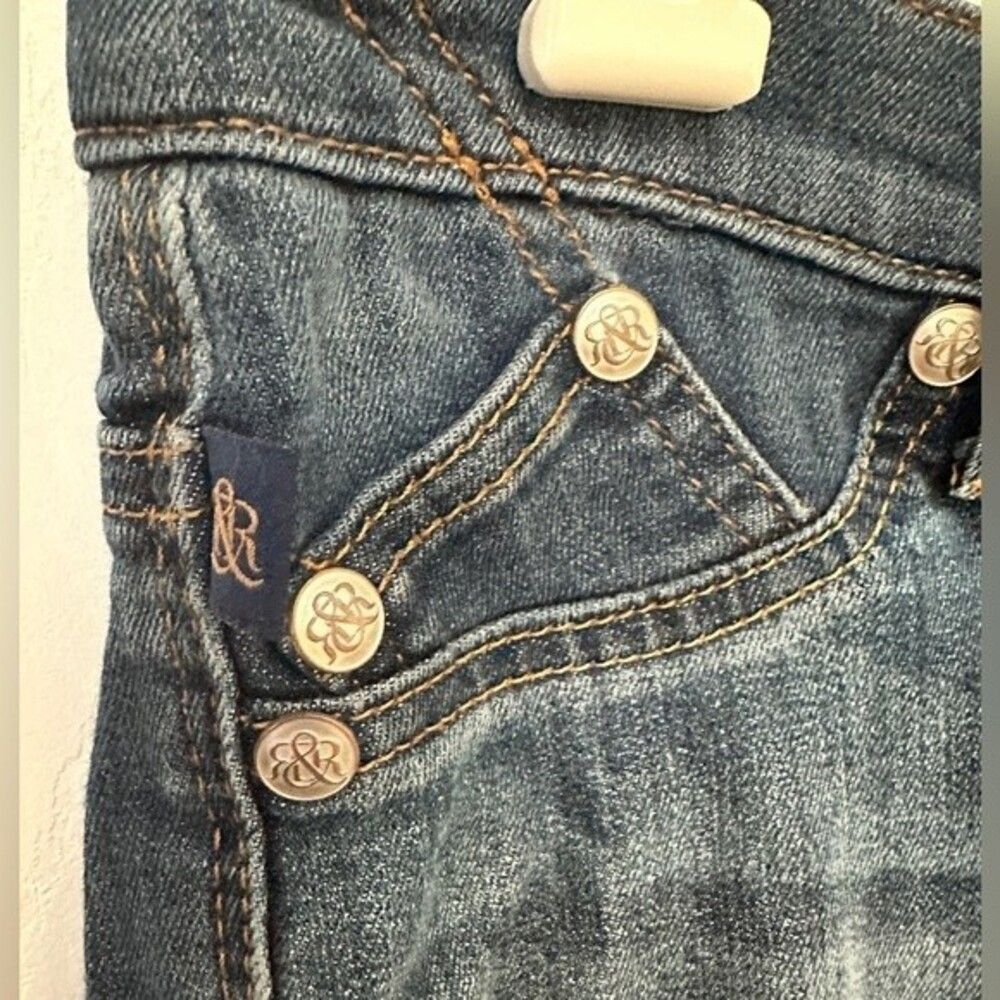 Rock & Republic Skinny Jeans Blue Denim Size 4 - Picture 5 of 10